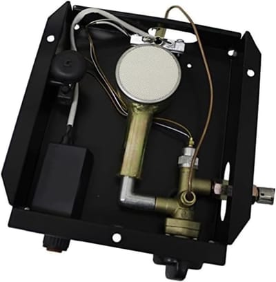 Terrasverwarmer Brandermodule - Vervangingsset Gas - Buiten Bijeenkomsten - 47.000 BTU Warmte - 46 x 9 x 2.25 Inch - Zwart