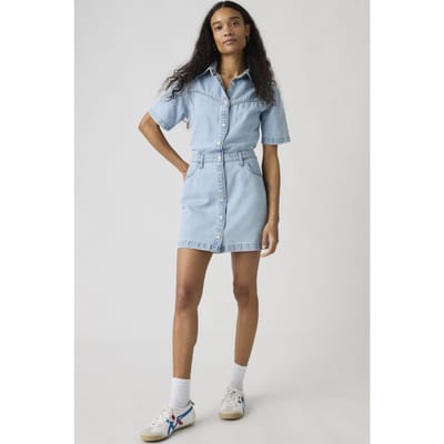 Levi's Short Sleeve Logan Western Dress Taglia: XS | Abiti in T-Shirt Outlet | Donna