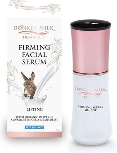Donkey Milk Treasures Firming Facial Serum Caviar / Lifting – Intens Lifting & Verstevigend Gezichtsserum met Kaviaar en Ezelsmelk (40ml)
