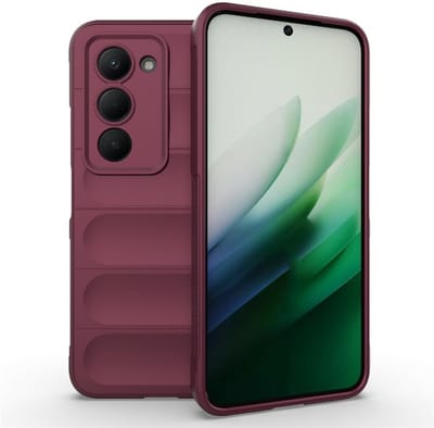 Coverup Hoesje - Geschikt voor Xiaomi Redmi 15 5G Hoesje - Coverup Hands-On Rugged Back Cover - Bordeaux