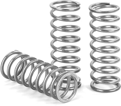 Drukveren Roestvrij Staal - Compressieveren Set - Apparaten Reparatie - Hoge Elasticiteit - 35 mm lengte - Zilverkleurig