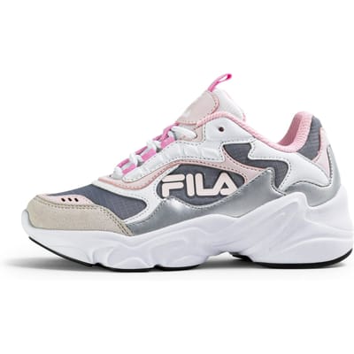 FILA Collene Logo Kids White-carinaria Maat: 30 | Schoenen Outlet | Unisex | Grijs