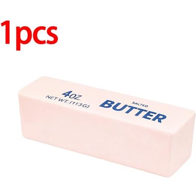 Anti-stress Speelgoed in de Vorm van Kaas- en Boterballetjes Bureauaccessoires Feestcadeaus white