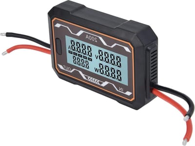 Power Meter Backlight Display Elektrische Meter voor Zonne-energiesysteem - DC 0 Tot 60V(150A)