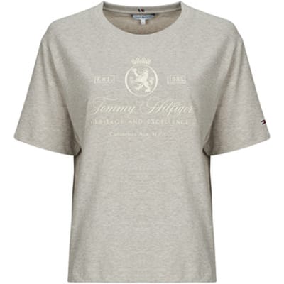 Tommy Hilfiger  T-shirt Korte Mouw VARSITY CREST RLX SS TEE