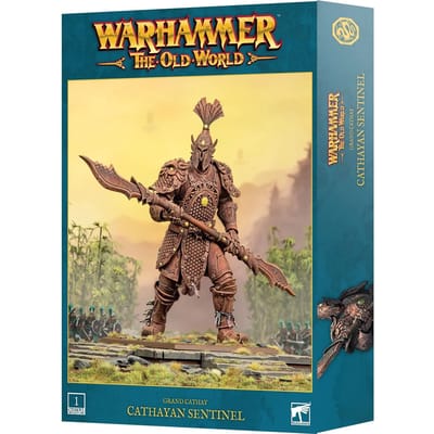 Beeldje Games Workshop Warhammer ToW - Grand Cathay Sentinelles Cathayennes
