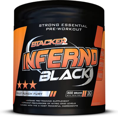 Stacker 2 Inferno Black 30 servings-Fruit Punch