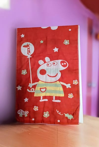 Strandlaken 100 % katoen -voor peuters&babys- Peppa Pig