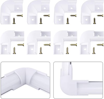 Hoekverbinder LED Profiel - 90 Graden Koppeling - Hoeken Maken - Specifiek V-Profiel - 8 Stuks