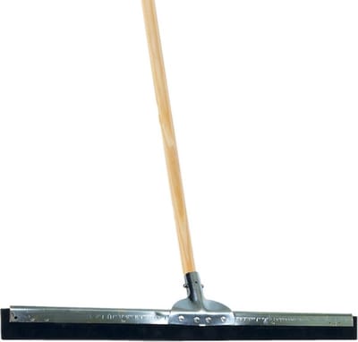 Betra Vloertrekker/douchetrekker - voor water - metaal/hard rubber 60 cm - met houten steel 150 cm