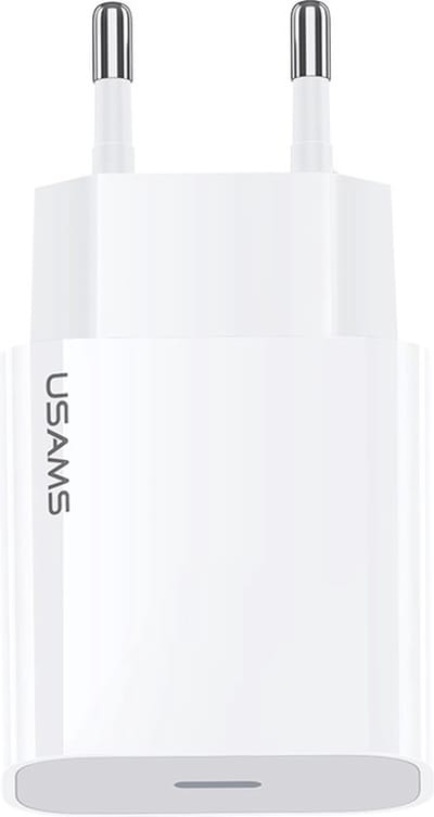 USAMS 20W Adapter met snelladen - 1x USB-C