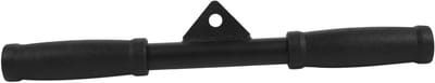 Fitness Spanningsbalk - Oefen Handvat - Armspieren Trainen - Draaibare Bevestiging - 38 cm Lengte - Zwart