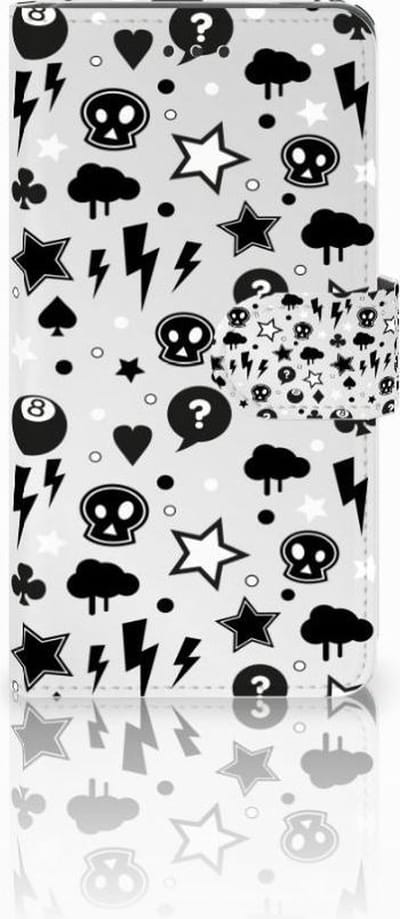Telefoonhoesje met Naam Nokia 7 Silver Punk