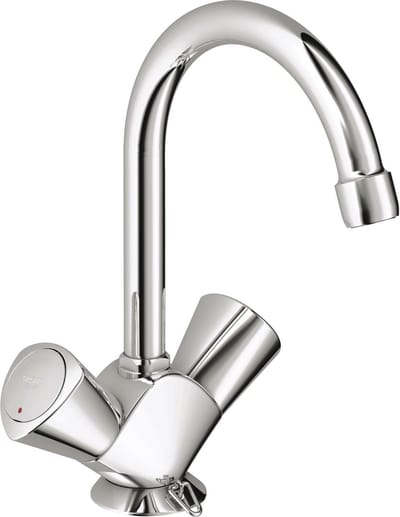 GROHE Costa-S Wastafelkraan - Met ketting - Chroom