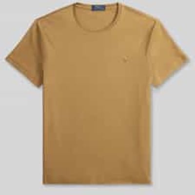 regular fit T-shirt van puur katoen