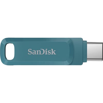 SanDisk Ultra Dual Drive Go USB flash drive 512 GB USB Type-C 3.2 Gen 1 (3.1 Gen 1) Turkoois
