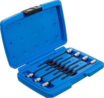 BGS Dopsleutelbitset 1/4 Torx met kogelkop T10 - T40 7 delig