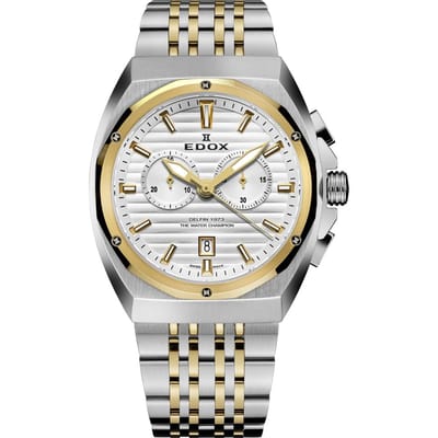 Edox Delfin 10118-357JM-AID Delfin 1973 Horloge