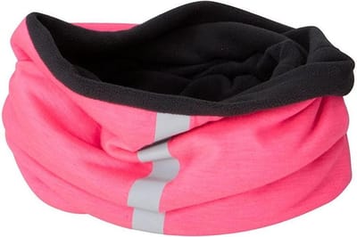 Myrtle Beach Volwassenen Unisex Winter X-Tube Snood (Helder Roze/Koolstof Grijs)