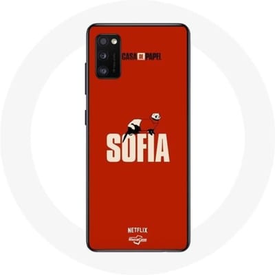 Samsung Galaxy A41 hoesje The House of Paper Sofia Art