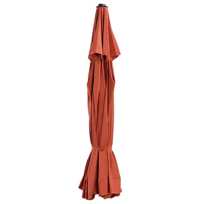 vidaXL - Vervangingsdoek - voor - parasol - 500 - cm - terracottakleurig