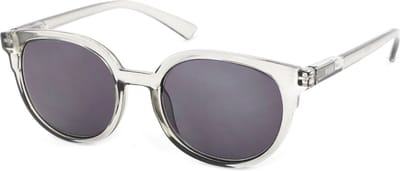 Vista Bonita NOVA – Zonneleesbril UV400 – Sterkte +1.00 – Kleur Kadushi Silver – Unisex model – Licht en hip – Ronde pasvorm – Flexveren - Inclusief etui en doekje