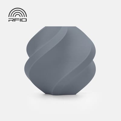 Bambu Lab PLA Matte Filament – Ash Gray – 1 kg – 1.75 mm op Spoel