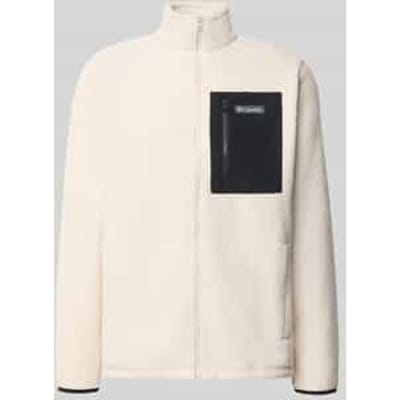 Columbia Jasper Ridge™ Pebbled Fleece Met Volledige Rits Beige XL Man
