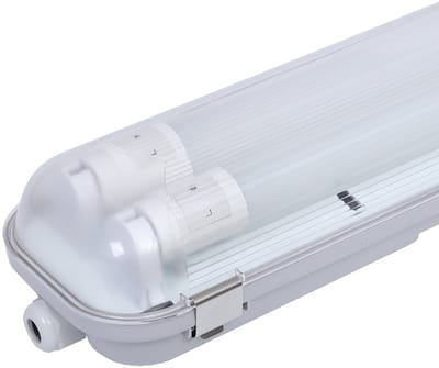 HOFTRONIC 10x LED TL Armatuur 150 cm - 6000K Daglicht wit - 2x24 Watt - IP65 Waterdicht