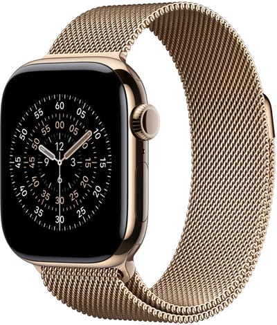 Apple MGJ04ZM/A slimme draagbare accessoire Band Goud Roestvrijstaal - 42mm