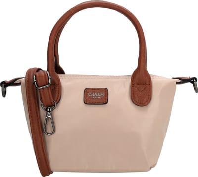 Charm London Buckingham Kleine Handtas - Dames Tas - Small - Schoudertas - Crossbodytas - Zand