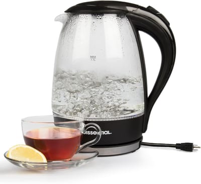 Snelle RVS Waterkoker 1.7L - Draadloos met Automatische Uitschakeling en LED