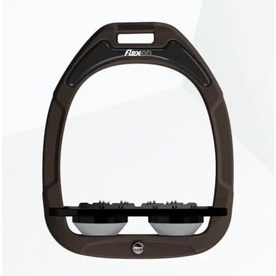 Platte Ultra Grip Beugels Bruin/Zwart/Grijs Flex-On Green Composite