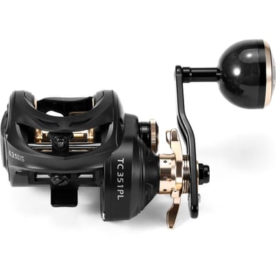 Moulinet de pêche Baitcasting en Fiber de carbone 9 + 1BB, haute vitesse, rapport de vitesse 6.3: 1, système de freinage magnétique Left