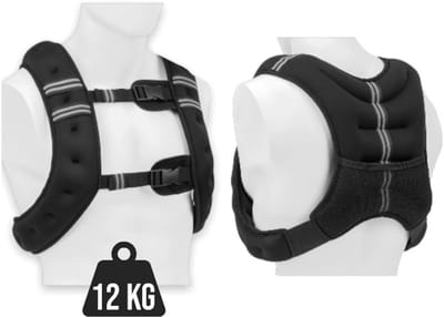 Padisport - Weight Vest - Gewichtsvest - Weighted Vest - Gewichtsvest 12 Kg - Gewichtsvest Hardlopen - Gewichtsvesten