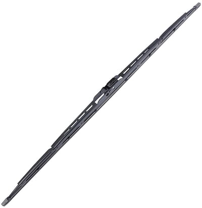 Byshayne- Ruitenwisserbladen 425 mm - Universele U-vormige Ruitenwissers - Rubber/IJzer - Zwart - Optimaal Helderheid - Veilig Rijden in Regen/Mist