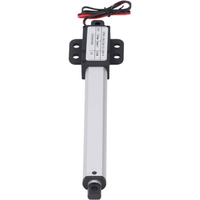 DC24V Lineaire Bewegingsactuator 4mm/s Snelheid 100mm Slag 150N Miniatuur Elektrische Actuator voor Bank TV