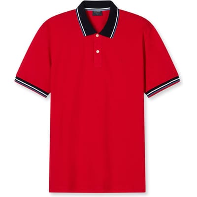 OLYMP Polo Casual - modern fit polo - rood
