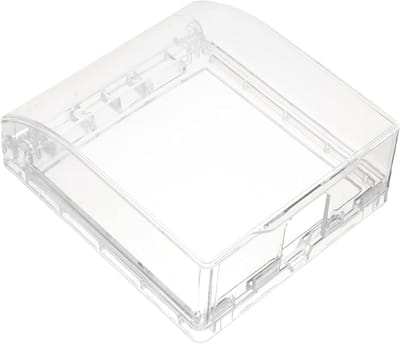 Deurbel Regenhoes - Beschermhoes Deurbel - Weerbestendig Maken - 360 Graden Bescherming - 11.5 x 10 x 4.5 cm - Transparant