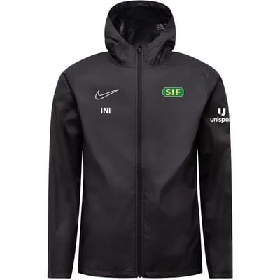 Nike Team Jas Kinderen Academy 25 Rain Jacket Zwart - Maat S