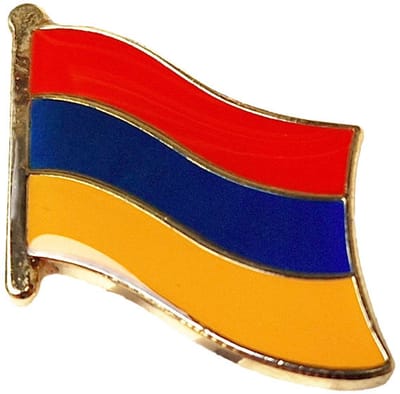 CombiCraft vlag pin Armenië 18 x 14 mm - per 5 stuks