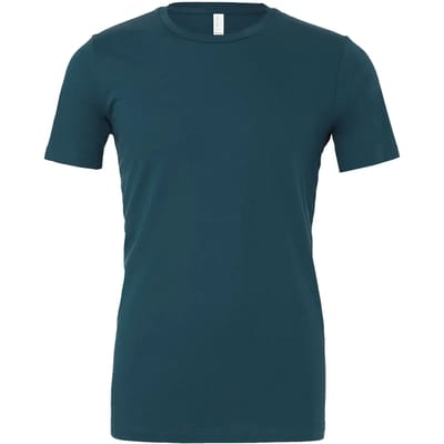 Bella+Canvas Unisex Jersey Short Sleeve Tee CV3001 - Deep Teal - XS