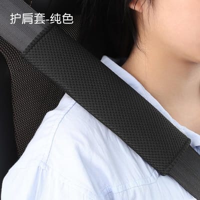 Autogordel Schouderbeschermer Tandwielset Handremhoes Armleuning Box Kussen Combinatie black honeycomb mesh shoulder cover