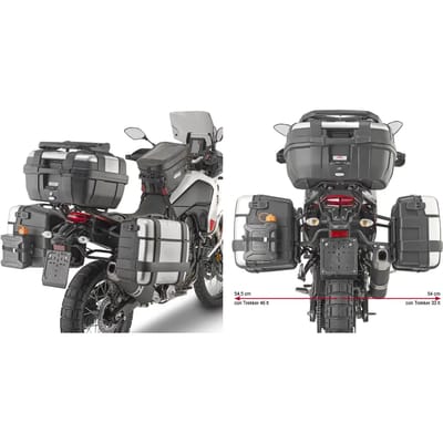 Specifieke motorfiets zijbaksteun Givi Pl One Monokey Yamaha Ténérè 700 (19 À 20)