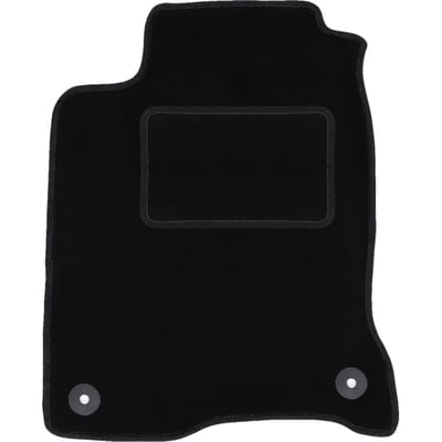 Bestuurdersmat zwart voor: Renault Laguna III coupé (2007-2015)