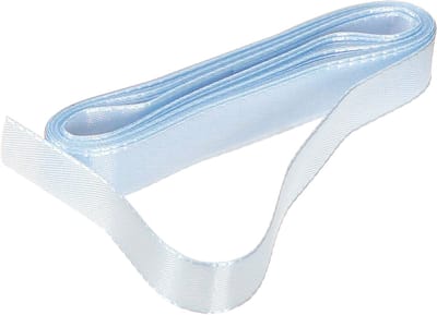 Decoratief lint cadeaulint lichtblauw lint blauwe zelfkant 15mm 3m 10