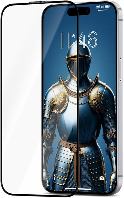 Joyroom JR-MAR0317 - Gehard Glazen Screenprotector - iPhone 15 Plus/16 Plus - Antireflecterend - Antivingerafdruk