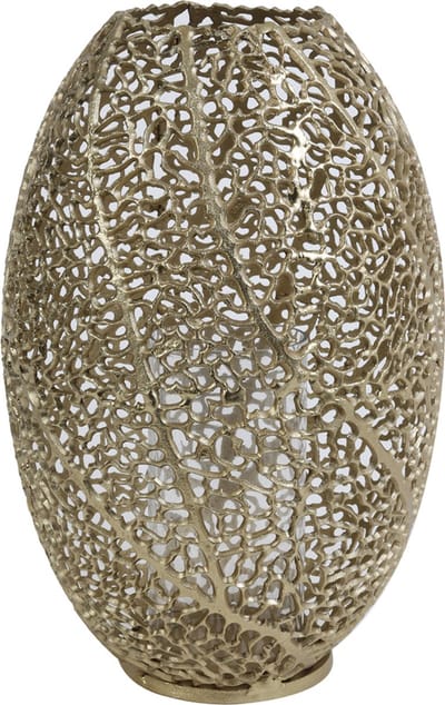 Light & Living - Windlicht SINULA - Ø33x51cm - Goud