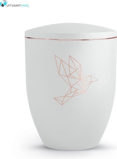 Urn velvet duif - bio