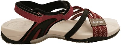 Hi-Tec Sandalen Savanna II - Meisjes - Rood ROOD - Maat 38 Wandelschoenen voor Kinderen